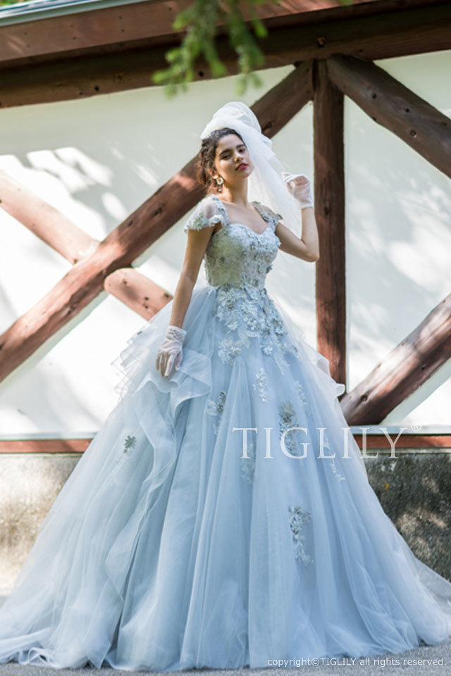 リマール Limar】ウェディングドレス カラードレス（c551)