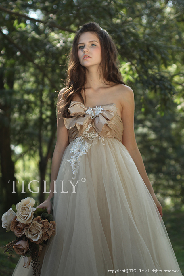 ウエディングドレス TIGLILY】ウェディングドレス＿ウエディングドレス＿プリンセス＿A