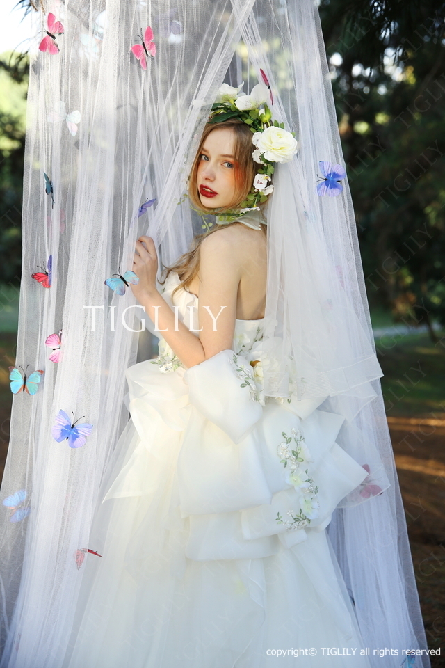 TIGLILY ホワイトドレスw320