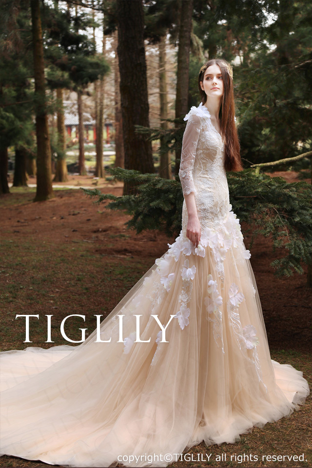 TIGLILY ホワイトドレスw325