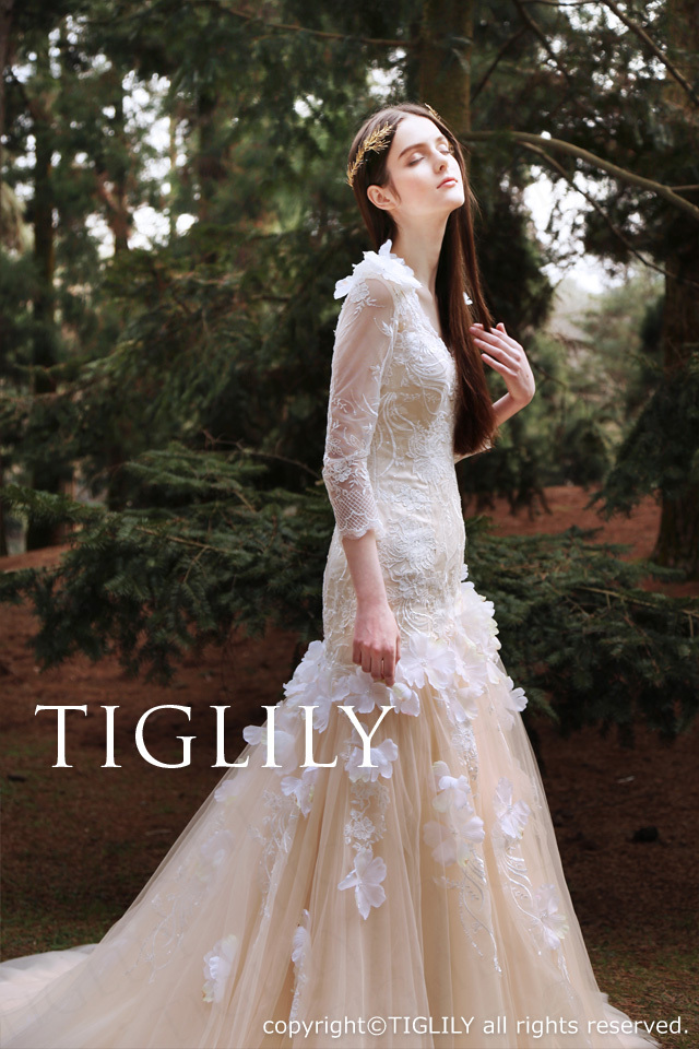 TIGLILY ホワイトドレスw325