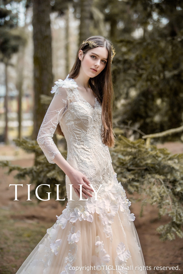 TIGLILY ホワイトドレスw325