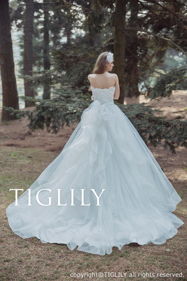 ジョアンナ Joanna】ウェディングドレス＿ホワイトドレス＿Aライン（w329)