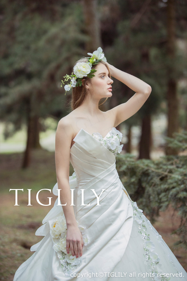 TIGLILY ホワイトドレスw333
