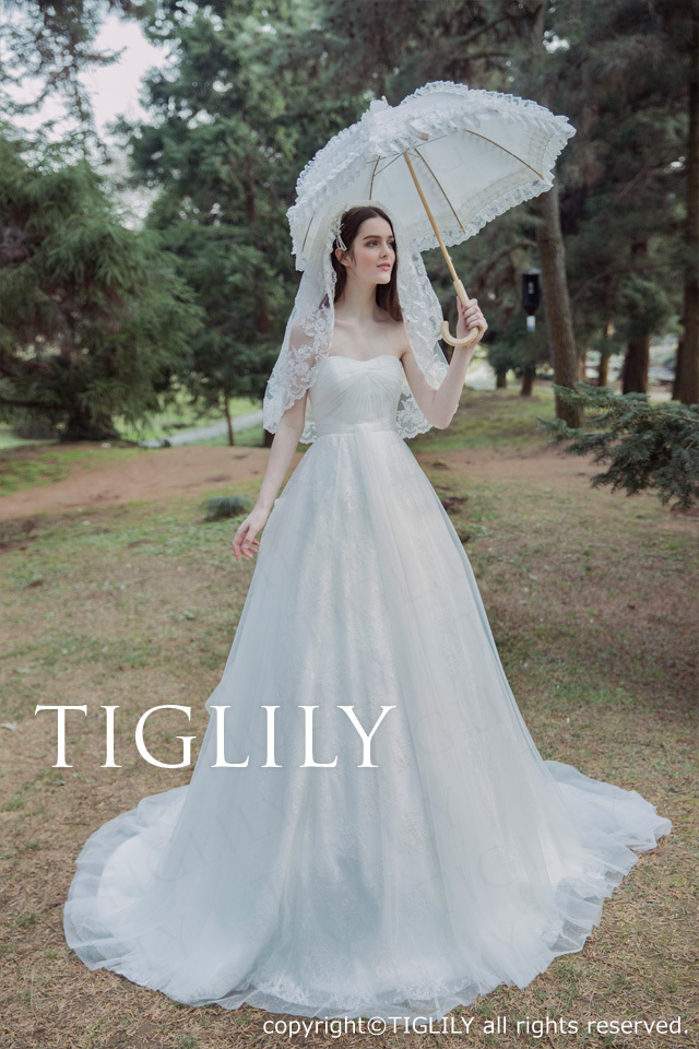 TIGLILY ホワイトドレスw335