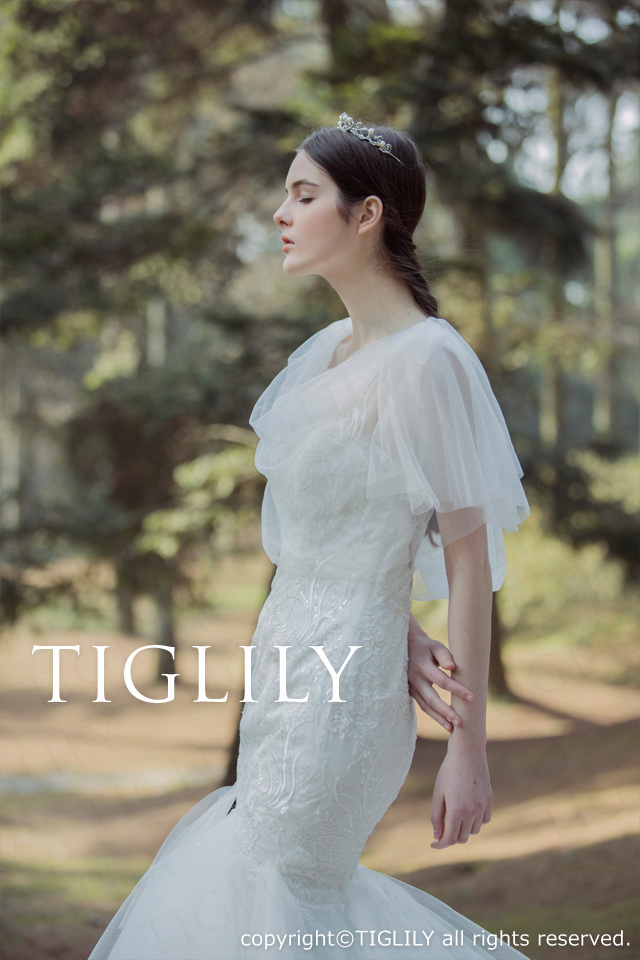 TIGLILY ホワイトドレスw336