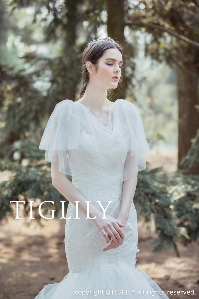 TIGLILY ホワイトドレスw336