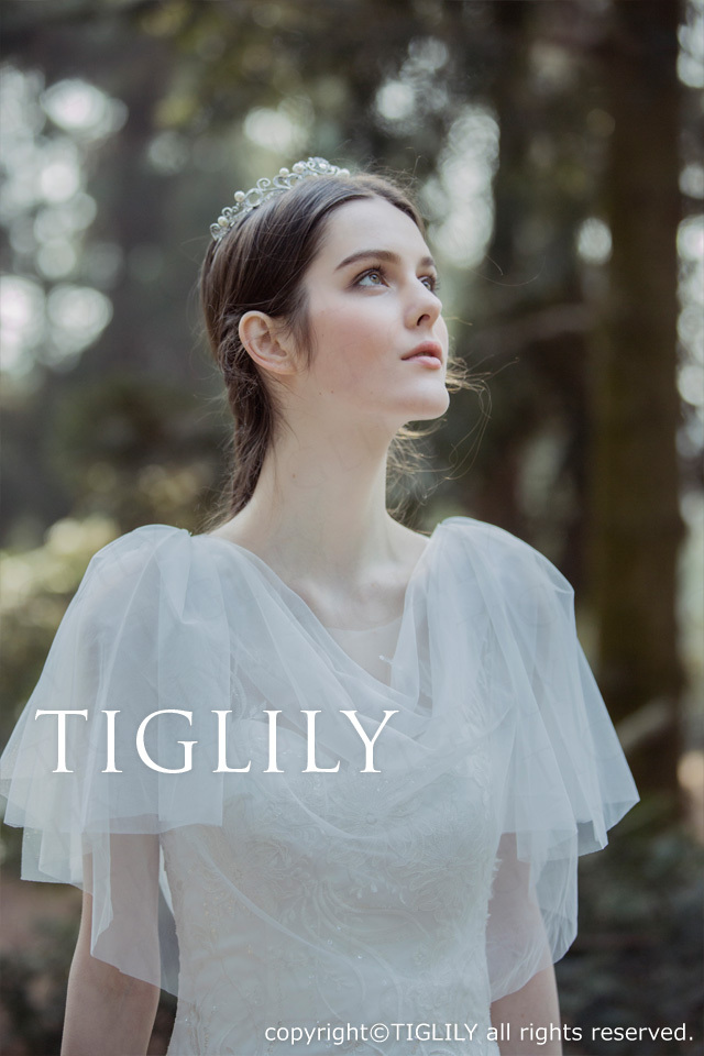 TIGLILY ホワイトドレスw336