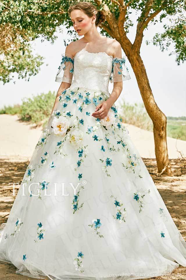 ウエディングドレス/オーバースカート オーバースカートウエディング