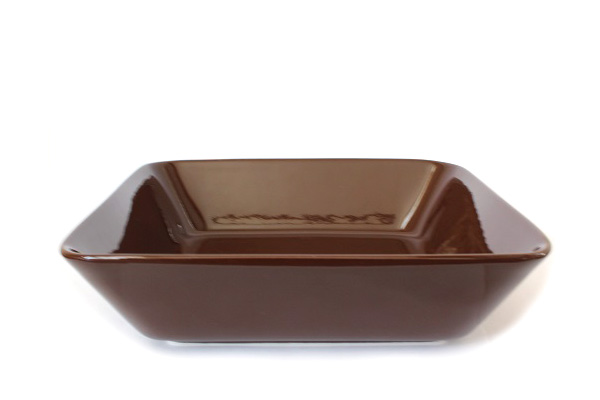 iittala　TEEMA　　　　　　　　　　　スクエアプレート/ブラウン2