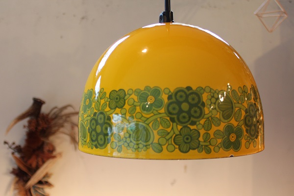 FINEL/Fog&Morup　　　　　　　　　　　　　　　琺瑯ランプ 21cm（イエロー） 　　