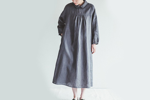 Fog Linen Work ペイトン ワンピース アシエ