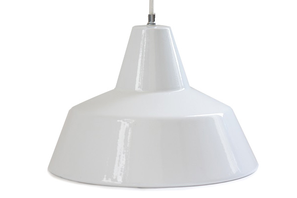 Louis Poulsen　　　　　　　　　　Workshop lamp 琺瑯ランプ 35cm/ホワイト 　　