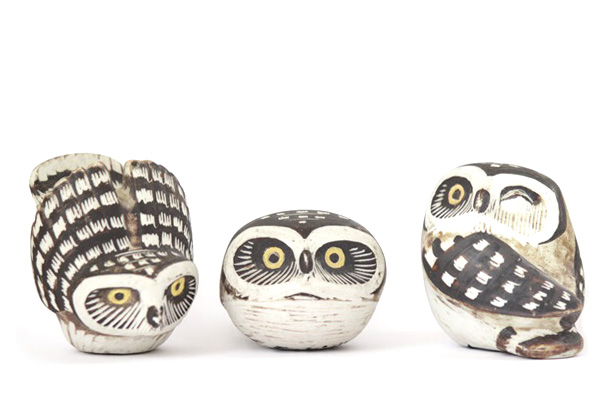 Gustavsberg グスタフスベリ 　　　　　OWLふくろう 3点セット / Edvard Lindahl(エドワード・リンダール)