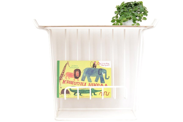 北欧ヴィンテージ　　　　　　　　　　MAZE Sweden　マガジンラック /＋送料全国一律1,500円