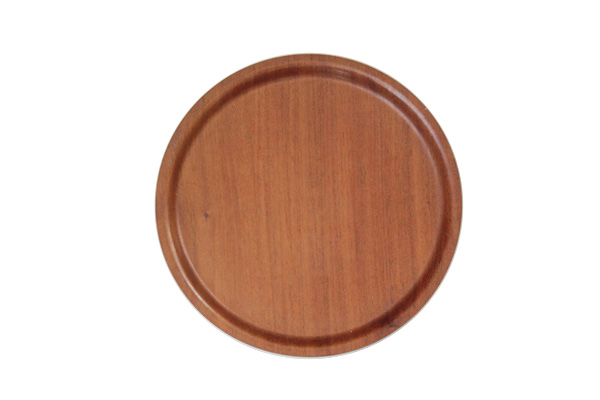 北欧ビンテージ トレー　　　　　　　プライウッド トレー 円型 / MS size