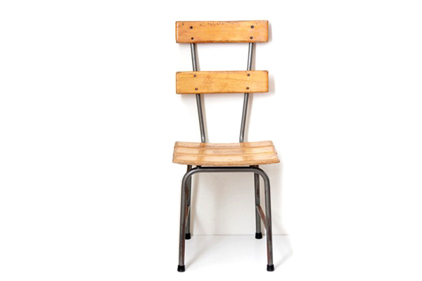 北欧ビンテージ  　　　　　　スクールチェア No.1/ Sweden（プラス送料全国一律1,650円）