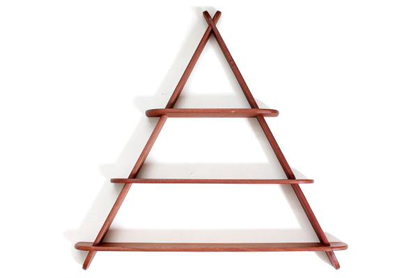 北欧ビンテージ  　　　　　Wall Shelf / 壁かけシェルフ（チーク材）