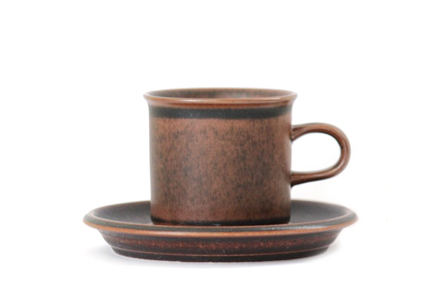 ARABIA　ルスカ　　　　　　　　　　　　コーヒーカップ mini＆ソーサー/ No.2