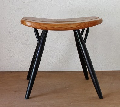 Ilmari Tapiovaara　　　　　　　　　　Pirkka stool（ピルッカスツール）D/1960年代　