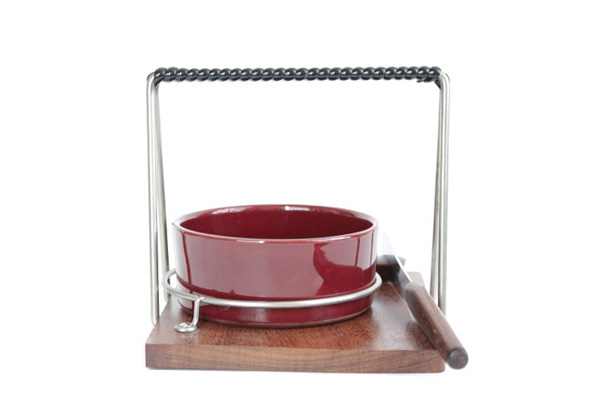 北欧ヴィンテージ　　　　　　　　　　　ジャムボウル＆ナイフのスタンドラック