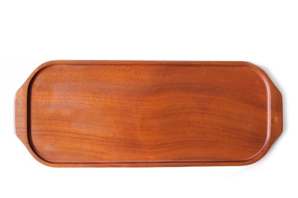 1700年代 スウェーデン 木彫 オーバルボウル トレイ 北欧アンティーク