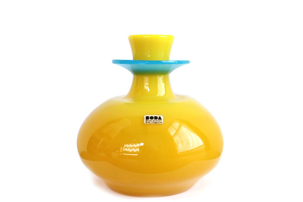 Erik Hoglund　　　　　　　　　　　　Candleholder/Vase（イエロー）