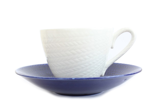 ロールストランド/Bla Eld(ブラエルド)カップ&ソーサー&プレート白 ロールストランド/Bla Eld(ブラエルド)カップ&ソーサー&プレート白