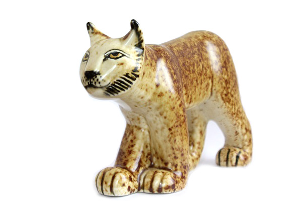 Utrotningshotade Djur　　　　　　　　　　　WWF Lodjur ヤマネコ　　　　