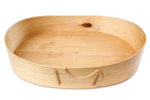 北欧ビンテージ バスケット　　　 OVAL BOX (L size) / スウェーデン　　　