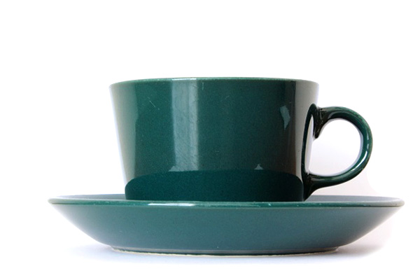 ARABIA　TEEMA　　　　　　　　　　　　コーヒーカップ＆ソーサー/220 ml グリーン1