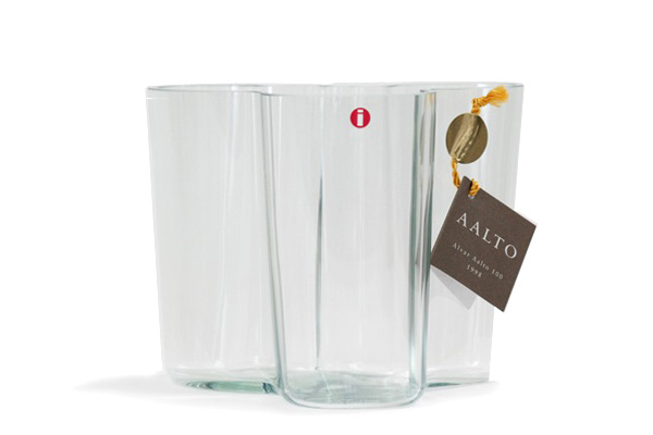 iittala イッタラ　　　　　　　　　　　Alvar Aalto 生誕100周年/ Savoy Vase  H 120mm
