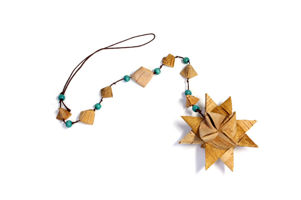 白樺の飾り 白樺のオーナメント (S)