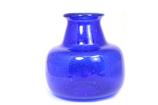 Erik Hoglund　　　　　　　　　　VASE 花器（ブルー）　　　