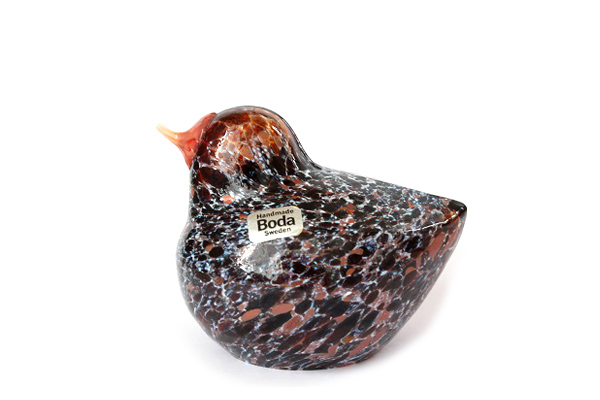 エリックホグランのガラスの鳥の置物 Boda ボダ ガラスの鳥/ Monica Backstrom