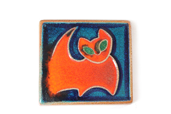 Soholm スーホルム ねこ 陶板 / Joseph Simon