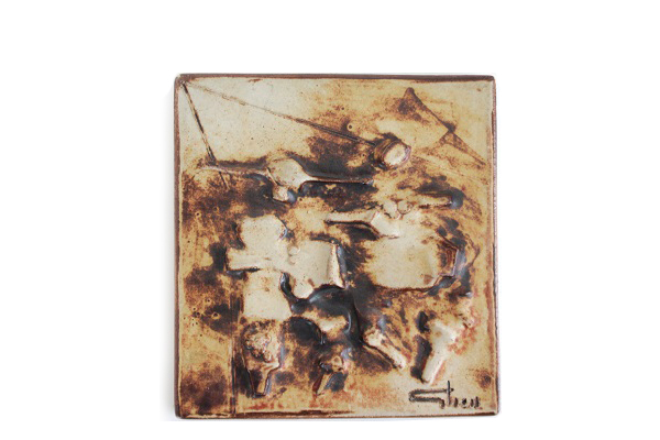 Claes Thell クレス・テル　　　　　　　陶板 M size