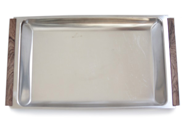 北欧ヴィンテージ 　　　　　　　　　　ステンレストレー LL size/ Denmark