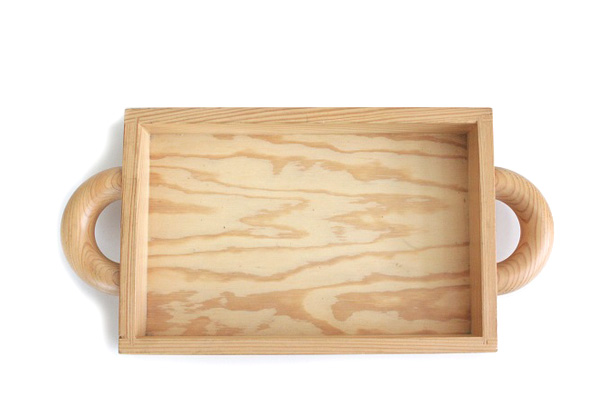 aarikka アーリッカ　　　　　　　　　　トレー（持ち手付き）　