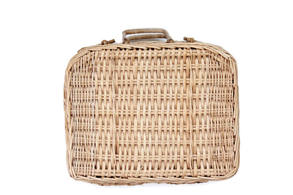 北欧ビンテージかご 　　　     　　　ピクニックバスケット / スウェーデン　　　