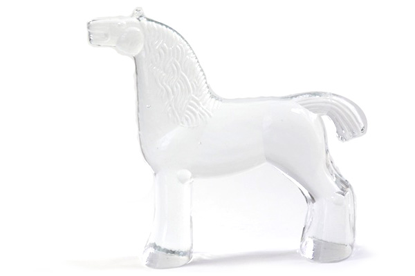 BODA by Bertil Vallien　　　　　　　Horse (うま) L size/ガラス製品 　　　　　　