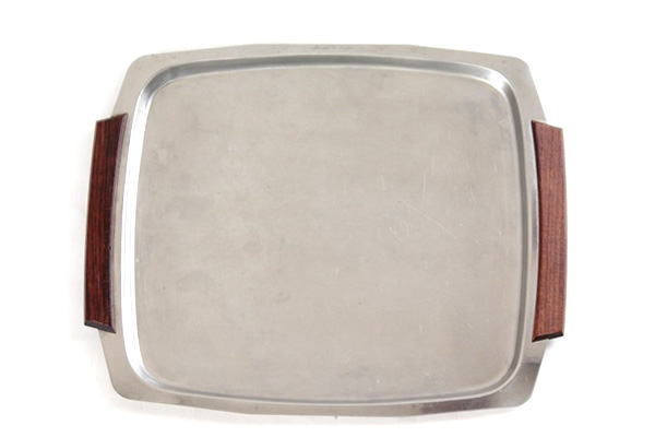 北欧ヴィンテージ 　　　　　　　　　　ステンレストレー / Denmark