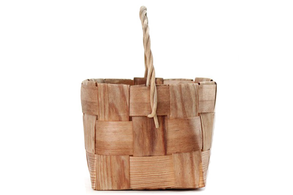 北欧ビンテージ バスケット モミの木バスケット S / Finland