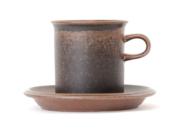 ARABIA　ルスカ　　　　　　　　　　　　コーヒーカップ& ソーサー（Lサイズ）/No.2