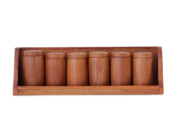 北欧ビンテージ  　　　　　 　　スパイスボトル with ラック