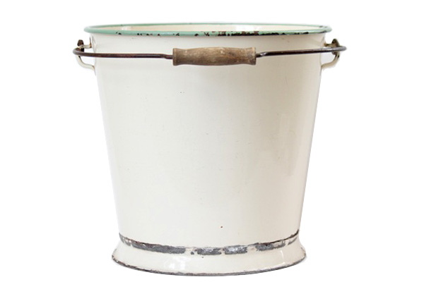 北欧ヴィンテージ 　　　　　　　　　　ホーローバケツ 15L/ Kockums