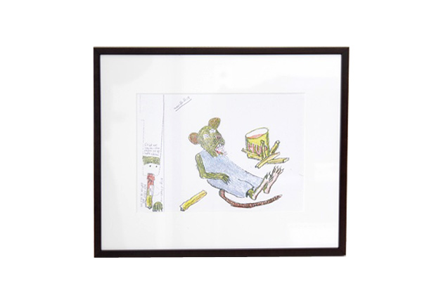 北欧ヴィンテージ　　　　　　　　　　 「ロルフと仲間たち」/リトグラフ デザイン 　　　　　　