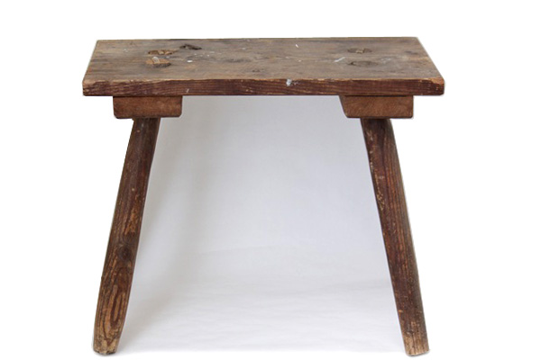 北欧ビンテージ  　　　　　　とても古いベンチスツール （プラス送料全国一律1,500円）