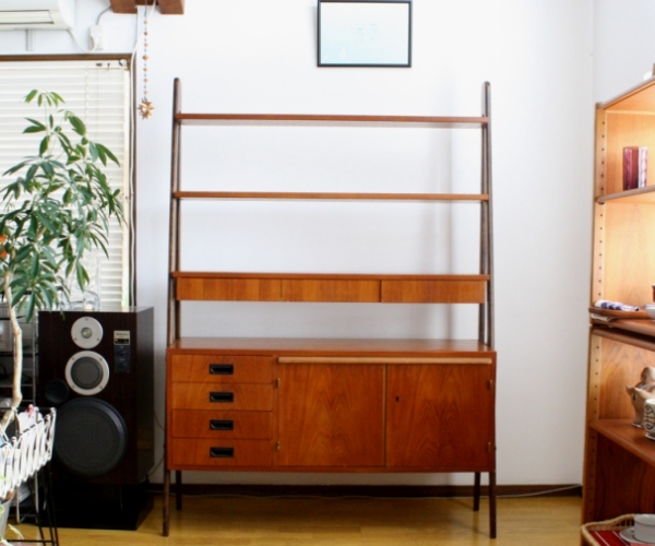Book shelf ブックシェルフ スウェーデン 1960's（送料ランクE）