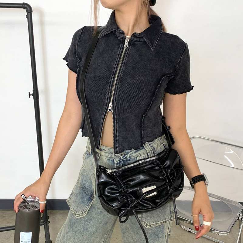 ピグメントWZIPポロ